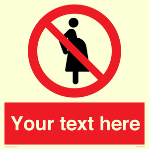 Custom prohibition not for pregnant women